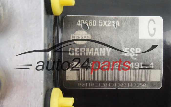 Pompa ABS i sterownik Nissan Navara 476605X21A 10021204914 – zdjęcie 2
