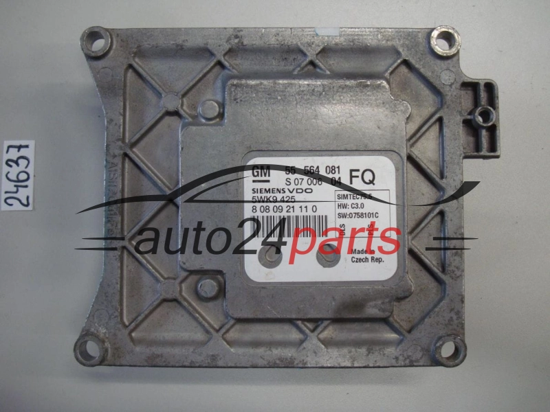 Sterownik silnika Opel Astra Zafira 1.6 Z16XER 1.8 Z18XER 5WK9425 55564081FQ