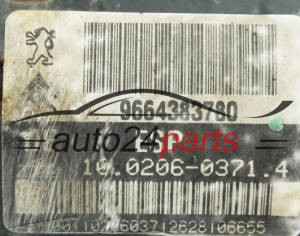 PEUGEOT 9664383780, 10.0206-0371.4, 10020603714, 10.0960-1198.3, 10096011983