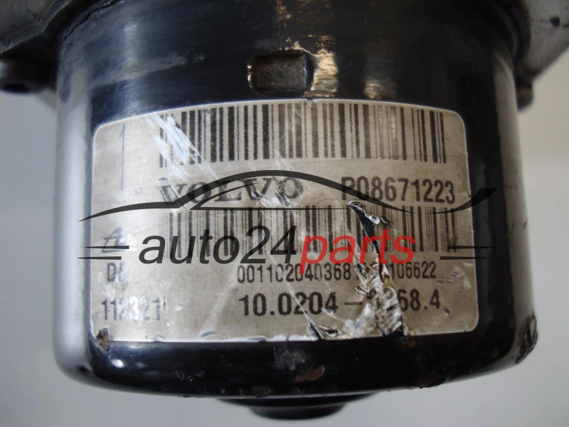 ABS POMPA I STEROWNIK VOLVO S60 V70 P08671233, ATE 10.0204-0368.4, 10020403684, 8671224, 10.0925-0403.3, 10092504033, 5WK8 4002, 5WK84002