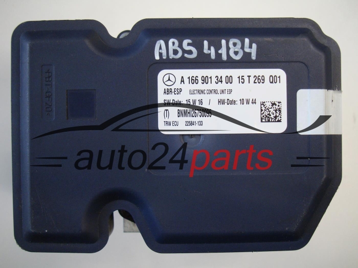 ABS POMPA I STEROWNIK MERCEDES BENZ A 166 431 66 12, A1664316612, A 166 901 34 00, A1669013400