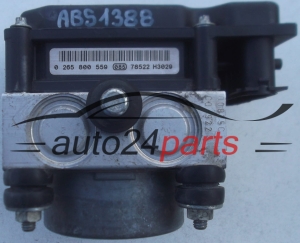 ABS PUMP RENAULT CLIO BOSCH 0 265 232 077, 0265232077,  8200747140, 0 265 800 559, 0265800559