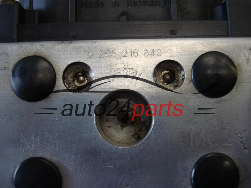 ABS POMPA I STEROWNIK CITROEN PEUGEOT BOSCH 0 265 216 640, 0265216640, 9632166980, 0 273 004 351, 0273004351