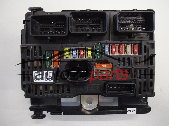 CENTRALKA MODUL STEROWNIK KOMFORTU PEUGEOT 407 SIEMENS VDO S118983001Q, 9661682580 BSM-L01-00