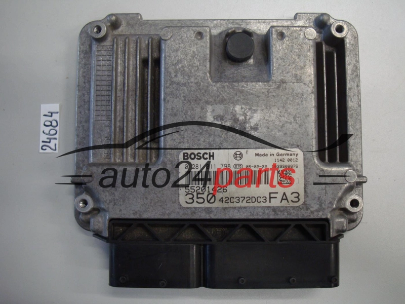 Sterownik silnika Fiat Idea 1.9 JTD 0281011798 55201426