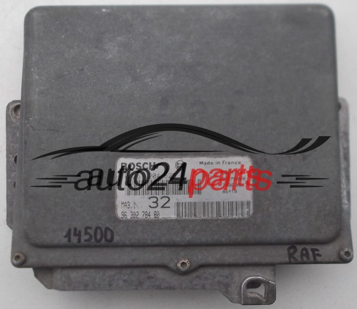 CITROEN SAXO, PEUGEOT 106 1.4, BOSCH 0 261 204 625, 0261204625, 96 302 784 80, 9630278480, MA3.1 32