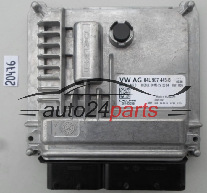 Calculateur moteur VW VOLKSWAGEN GOLF SPORTSVAN 1.6 TDI 28445556 04L907445B DCM6.2V