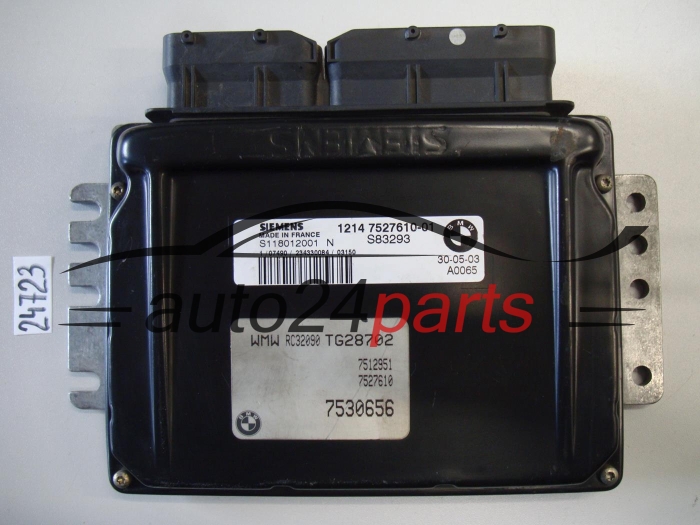 Sterownik silnika Mini One Cooper 1.6 S118012001N 1214752761001