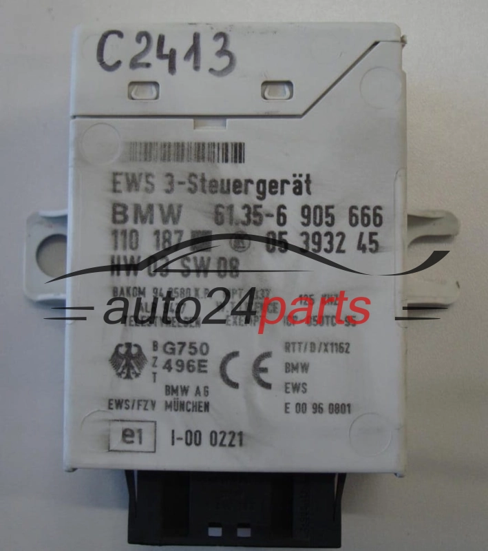 CENTRALKA MODUL EWS BMW 61.35-6905666, 61356905666