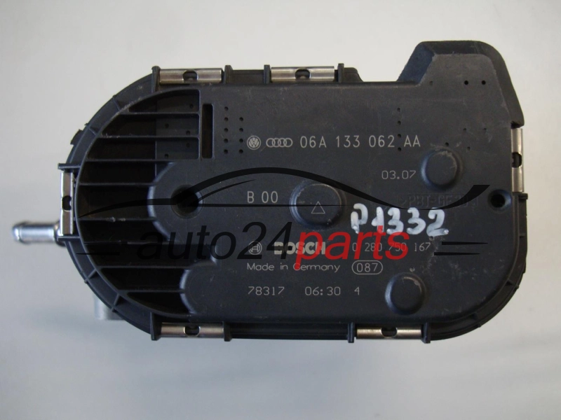 Σώμα πεταλούδας VW VOLKSWAGEN BOSCH 0 280 750 167, 0280750167, 06A 133 062 AA, 06A133062AA