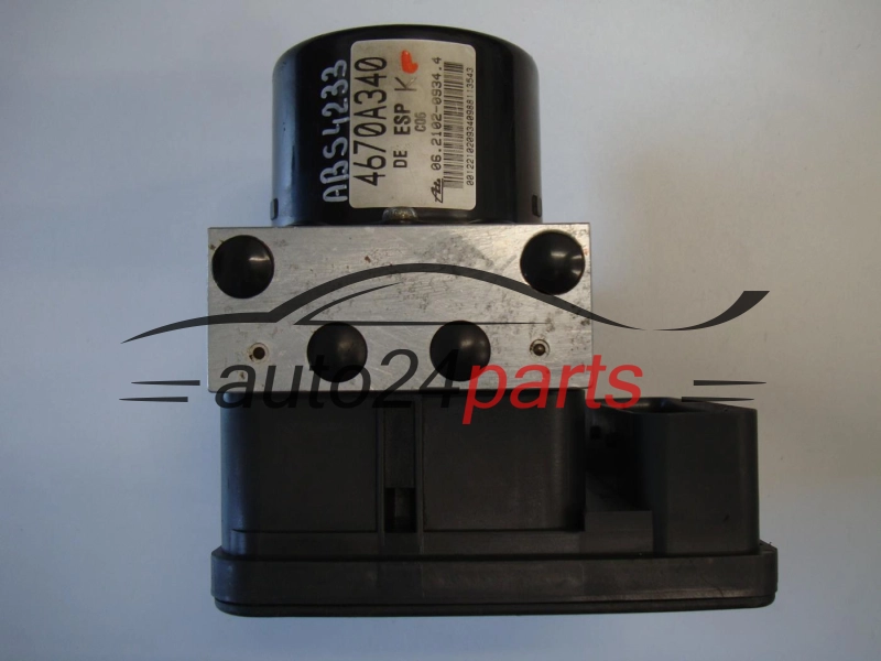 ABS POMPA I STEROWNIK MITSUBISHI OUTLANDER 4670A340, 06.2102-0934.4, 06210209344, 06.2109-5100.3, 06210951003