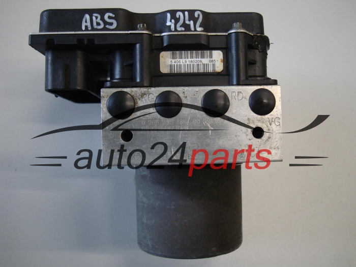 Pompa ABS i sterownik Citroen Peugeot 9661887180 0265235486