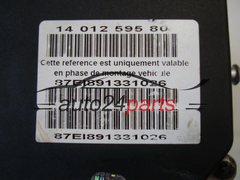 Pompa ABS i sterownik Citroen Peugeot 9661887180 0265235486 – zdjęcie 2