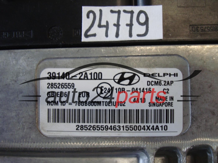 Centralina do motor HYUNDAI KIA 39140-2A100 391402A100 28495870 DCM6.2AP