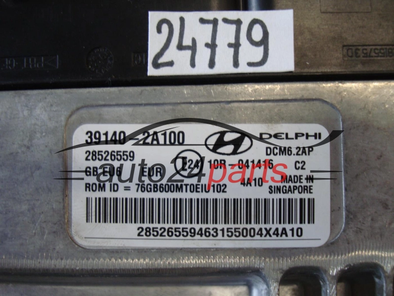 Centralina do motor HYUNDAI KIA 39140-2A100 391402A100 28495870 DCM6.2AP