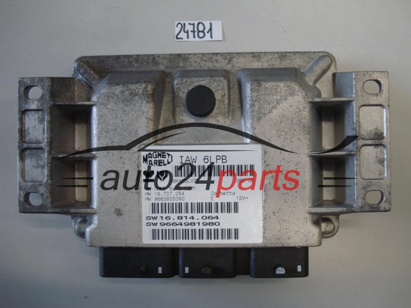 PEUGEOT 307 407 2.0 IAW6LPB, IAW 6LPB, 9664981980
