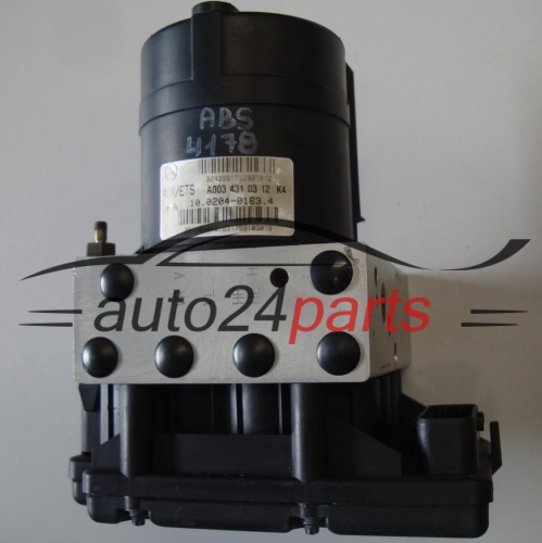 MERCEDES CLK A 003 431 03 12, A0034310312, ATE 10.0204-0014.4, 10020400144, A 003 431 03 12, A0034310312, 10.0990-1327.2, 10099013272