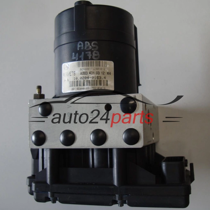 MERCEDES CLK A 003 431 03 12, A0034310312, ATE 10.0204-0014.4, 10020400144, A 003 431 03 12, A0034310312, 10.0990-1327.2, 10099013272