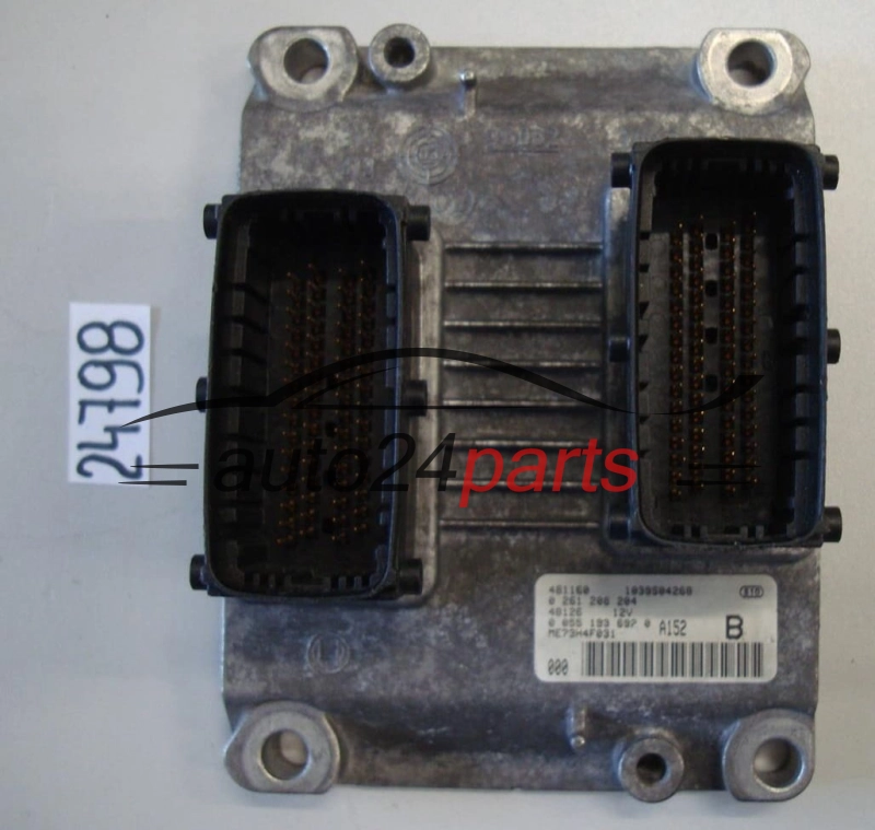 Sterownik silnika Fiat Stilo 1.4 16V 0261208204 00551936920