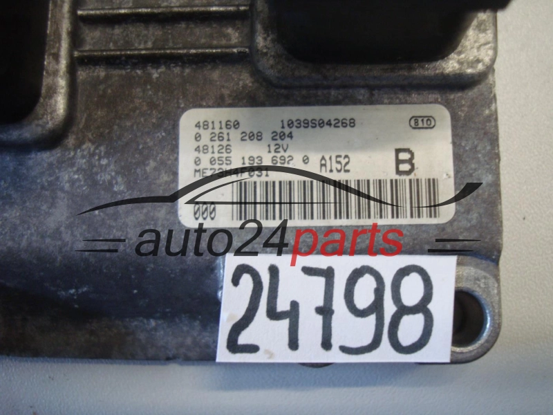 Sterownik silnika Fiat Stilo 1.4 16V 0261208204 00551936920 – zdjęcie 2