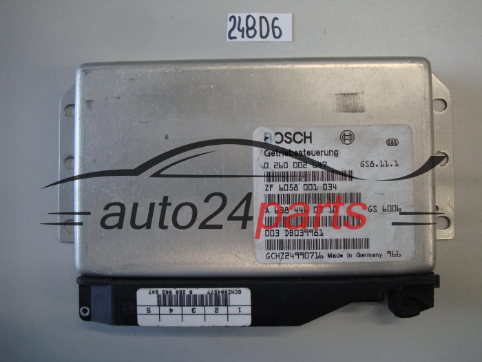 STEROWNIK SKRZYNI AUTOMATYCZNEJ MERCEDES VITO BOSCH 0 260 002 647, 0260002647, A 638 446 03 10, A6384460310, ZF 6058 001 034, ZF6058001034