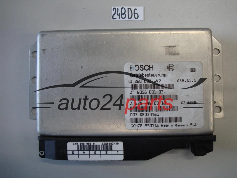 Sterownik skrzyni automatycznej Mercedes Vito Bosch 0260002647 6058001034