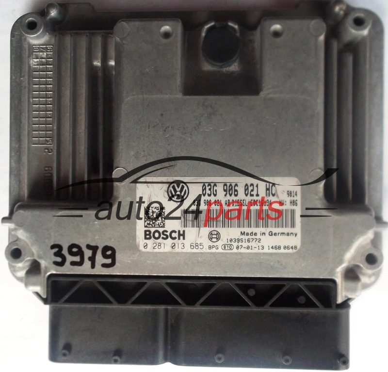 KOMPUTER STEROWNIK SILNIKA VW VOLKSWAGEN GOLF 2.0 TDI 03G906021HC