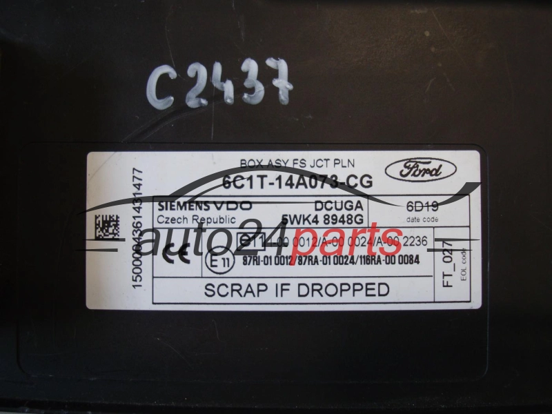 FORD TRANSIT 6C1T-14A073-CG, 6C1T14A073CG, 5WK48948G