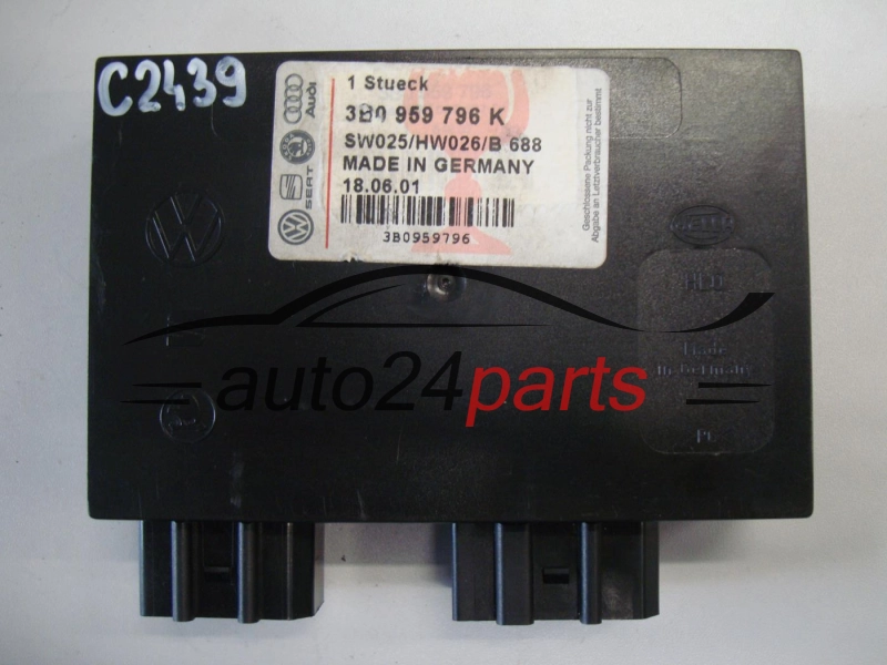 VOLKSWAGEN SEAT SKODA 3B0 959 796 K, 3B0959796K