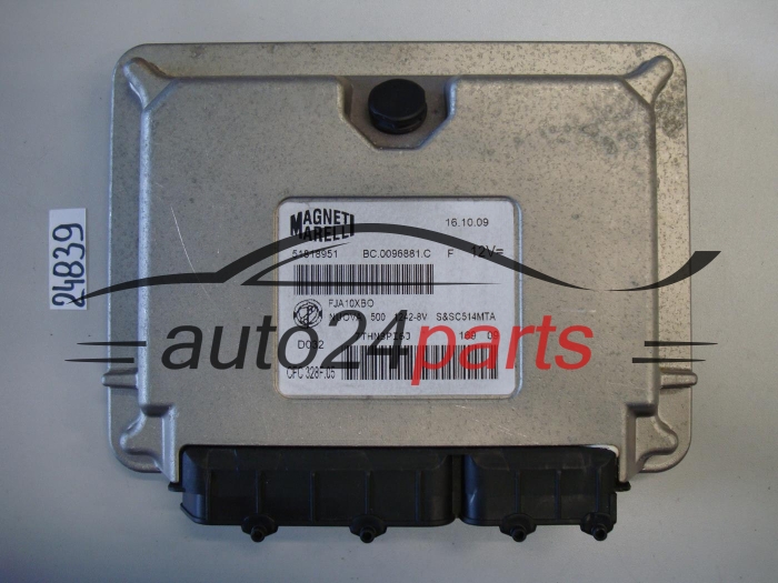 Ecu Caja de cambios automática FIAT 500 1.2 Magneti Marelli CFC 328F.05, CFC328F05, 51818951