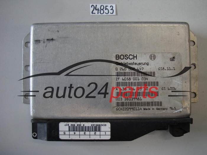STEROWNIK SKRZYNI AUTOMATYCZNEJ MERCEDES VITO BOSCH 0 260 002 647, 0260002647, A 638 446 03 10, A6384460310, ZF 6058 001 034, ZF6058001034