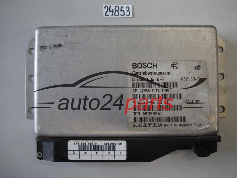 Sterownik skrzyni automatycznej Mercedes Vito Bosch 0260002647 6058001034 – zdjęcie 2
