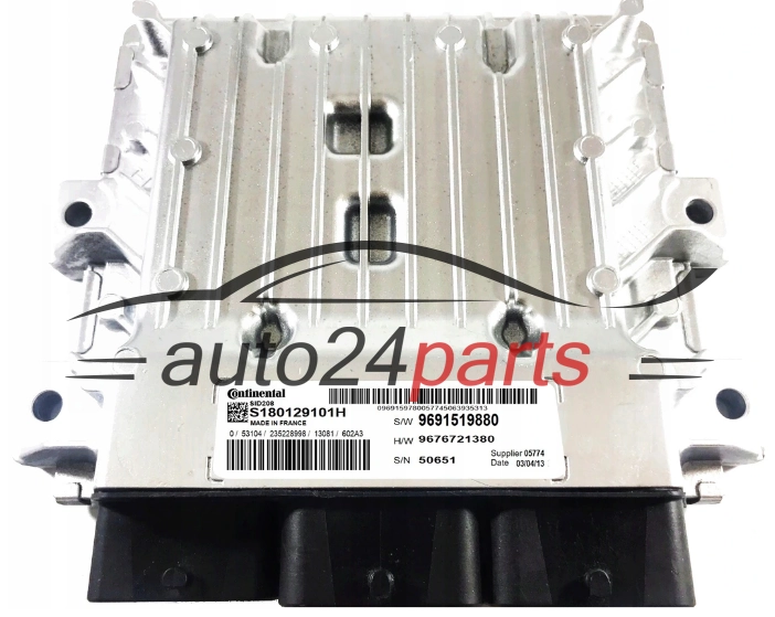 Odnowiony sterownik silnika Citroen Jumper Peugeot Boxer 2.2 HDI S180129101H 9691519880 – zdjęcie 2