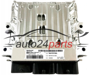 RENOVADO CENTRALINA DO MOTORE FIAT DUCATO 2.2 MULTIJET CONTINENTAL S180129101 J,  S180129101J, 9691551980