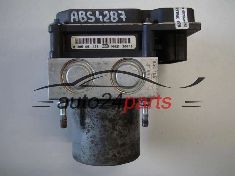 CITROEN PEUGEOT BOSCH 0265251237, 9674663580, 02655951475
