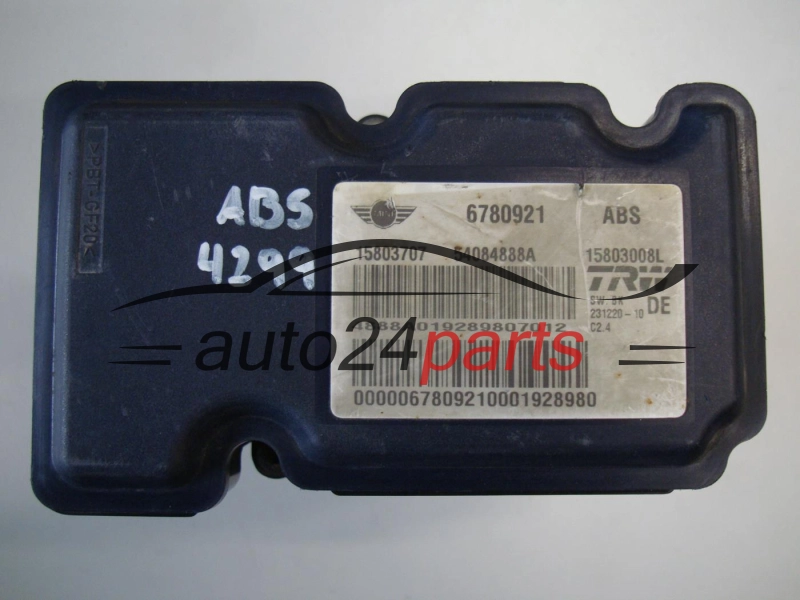 Pompa ABS i sterownik Mini Cooper 66316025 6780921 – zdjęcie 2