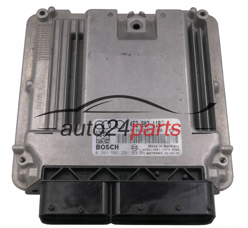 AUDI A6 2.0 FSI 4F2907115, 4F2 907 115, 4F2901115B, 4F2 910 115 B, BOSCH 0261S02291, 0 261 S02 291, MED9.1