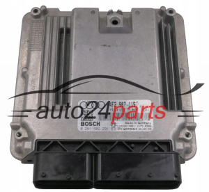KOMPUTER STEROWNIK SILNIKA AUDI A6 2.0 FSI 4F2907115, 4F2 907 115, 4F2901115B, 4F2 910 115 B, BOSCH 0261S02291, 0 261 S02 291, MED9.1 0010 1039S12077 -  