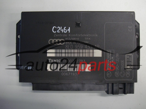 VOLKSWAGEN AUDI A4 B6 B7 TEMIC , 8E0 959 433 AR, 8E0959433AR