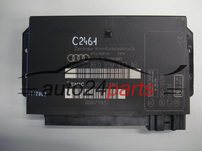 VOLKSWAGEN AUDI A4 B6 B7 TEMIC , 8E0 959 433 AR, 8E0959433AR