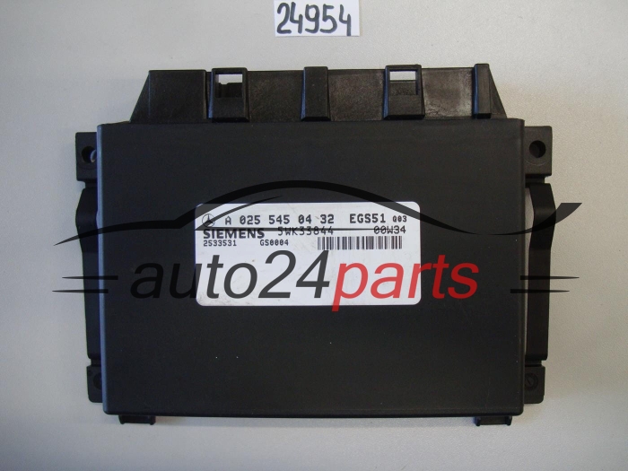 STEROWNIK SKRZYNI AUTOMATYCZNEJ MERCEDES W203 C KLASSE A 025 545 04 32, A0255450432, 5WK33844