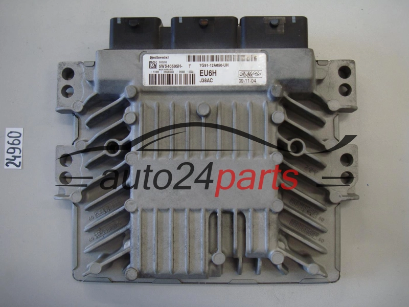 KOMPUTER STEROWNIK SILNIKA FORD MONDEO 2.0 TDCI 7G91-12A650-UH, 7G9112A650UH, 5WS40595H-T, EU6H