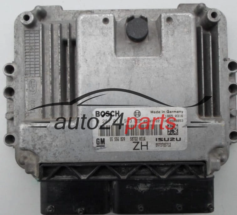 OPEL ASTRA H 1.7 CDTI Z17DTH BOSCH 0 281 011 943, 0281011943, GM 55 556 829 ZH, 55556829 ZH, ISUZU 8973785712