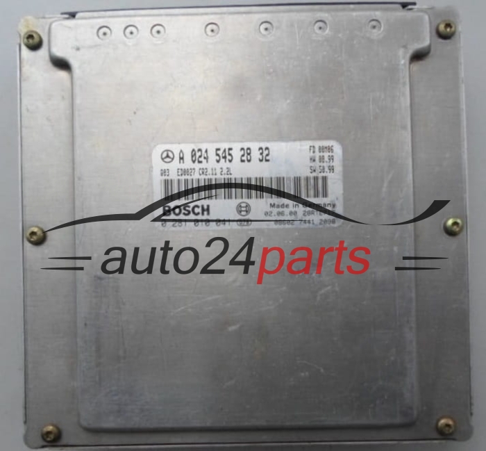 MERCEDES W210 E-KLASS E220 CDI A0245452832, 0245452832, A 024 545 28 32, BOSCH 0281010041, 0 281 010 041, Q03 ED0027 CR2.11