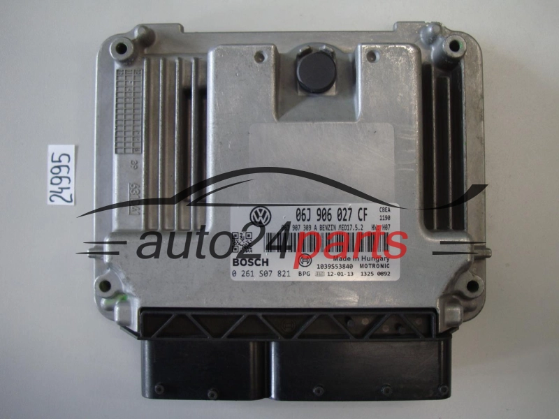 KOMPUTER STEROWNIK SILNIKA VW VOLKSWAGEN TIGUAN 2.0 TFSI BOSCH 0 261 S06 054, 0261S06054, 06J 906 027 R, 06J906027R, 06J 906 027 CF, 06J906027CF, MED17.5.2