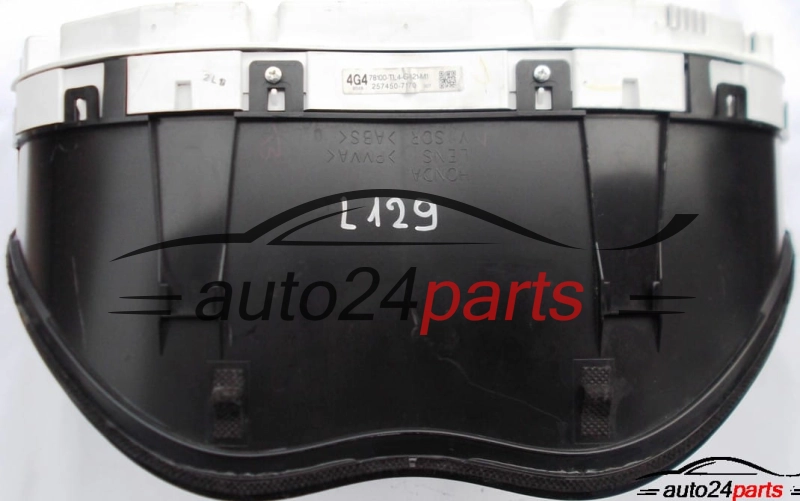 Quadro Strumenti Cruscotto Contachilometri HONDA ACCORD DIESEL AUTOMATIC 4G4 2574507170, 257450-7170, 78100TL4G421M1, 78100-TL4-G421-M1