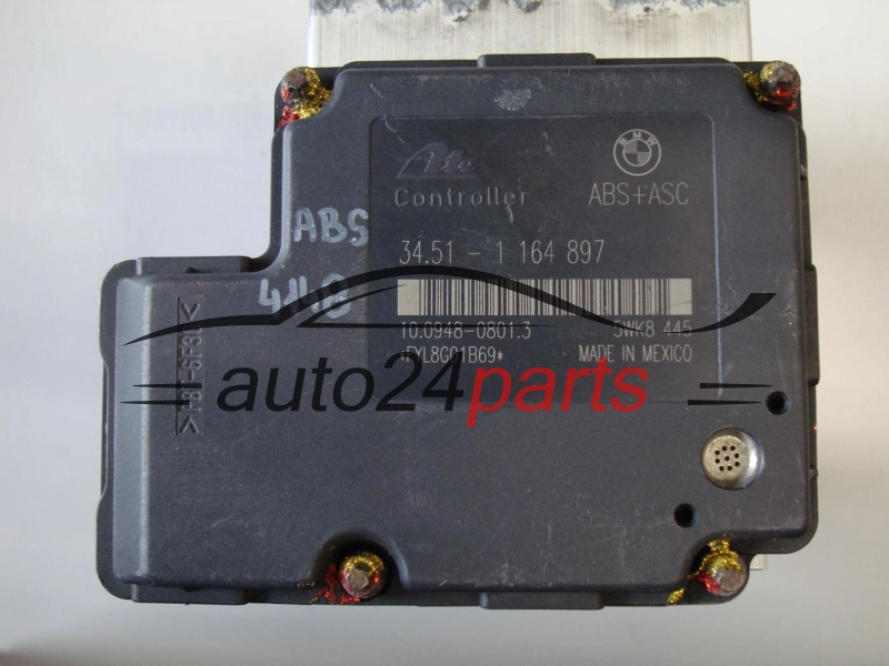 BMW 34.51-1 164 896, 34511164896, ATE 10.0204-0061.4, 10020400614, 34.51-1 164 897, 34511164897, 10.0948-0801.3, 10094808013, 5WK8445