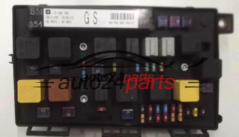 BSI OPEL ASTRA H ZAFIRA B 13 206 746, 13206746 GS, 5DK 008 668-52, 5DK008668-52