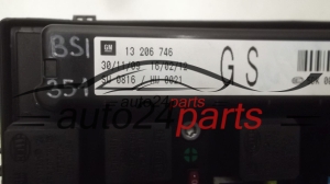 BSI OPEL ASTRA H ZAFIRA B 13 206 746, 13206746 GS, 5DK008668-52