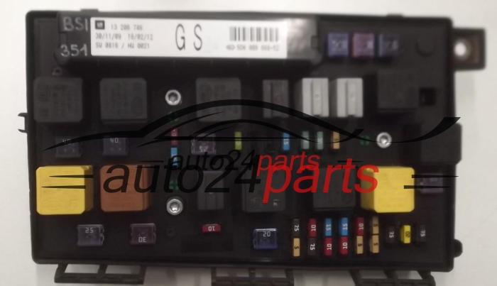BSI OPEL ASTRA H ZAFIRA B 13 206 746, 13206746 GS, 5DK 008 668-52, 5DK008668-52